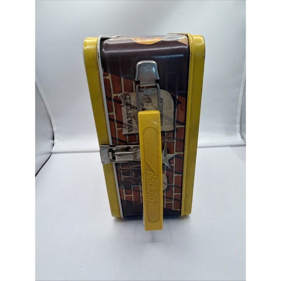 Vintage 1982 McDonalds Alladin Tin Lunchbox And Thermos Set Ronald Grimace - Picture 8 of 10